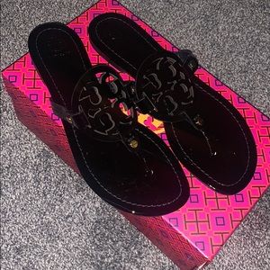 New in box tory Burch Miller sandals